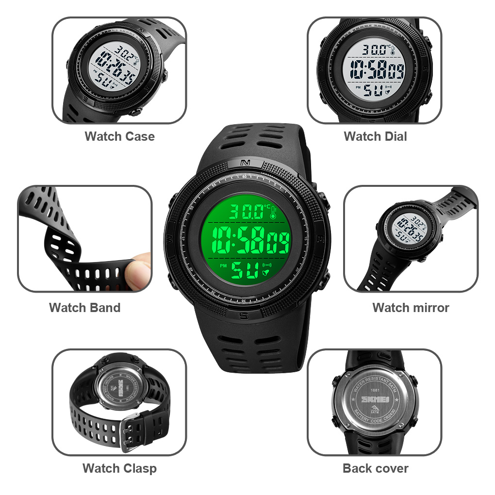 multi-function digital watch-Skmei Watch Manufacture Co.,Ltd