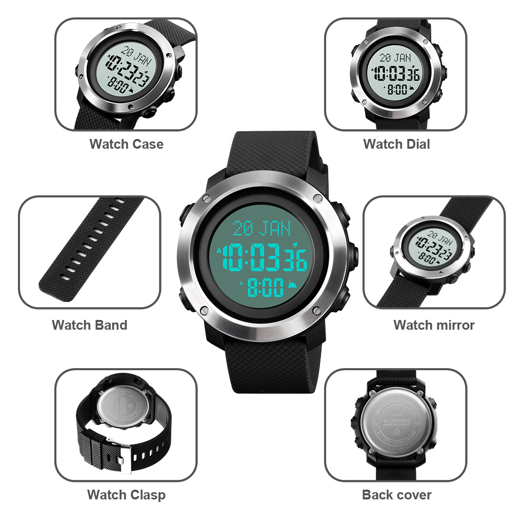 islamic qibla watch-Skmei Watch Manufacture Co.,Ltd