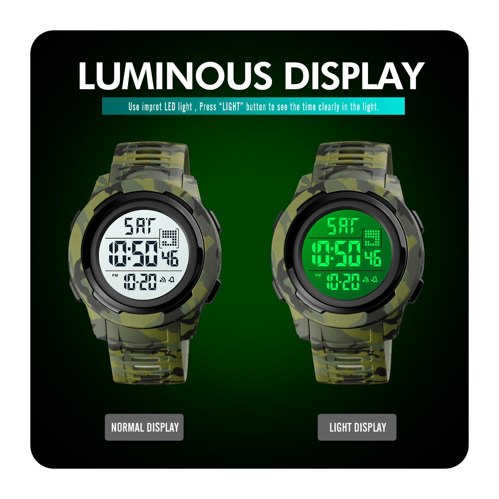 large display digital watch wholesaler-Skmei Watch Manufacture Co.,Ltd