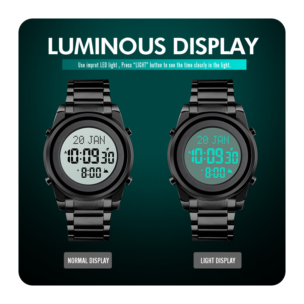 Digital Qibla Watch-Skmei Watch Manufacture Co.,Ltd