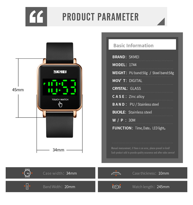 led watches men-Skmei Watch Manufacture Co.,Ltd