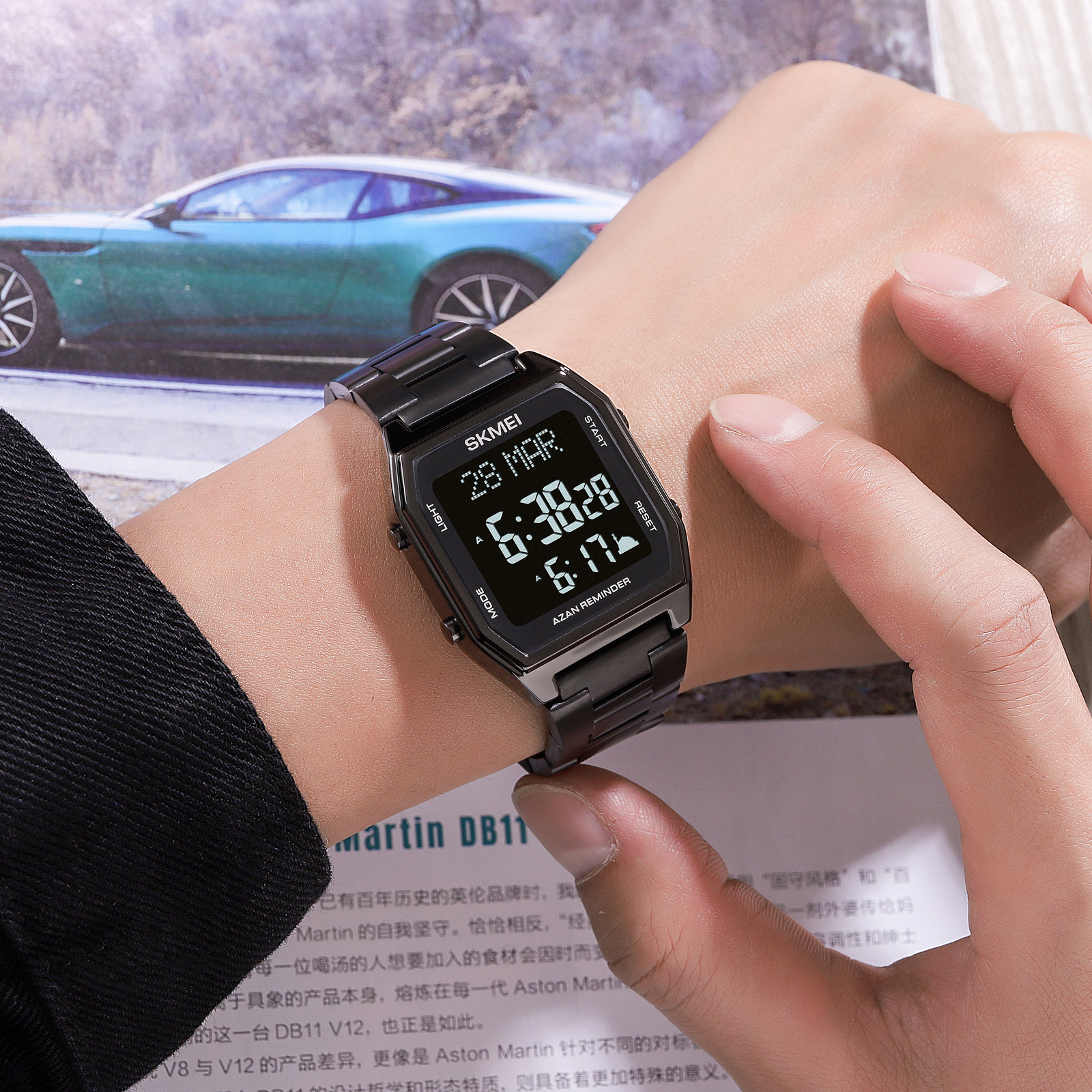 azan muslim prayer watch-Skmei Watch Manufacture Co.,Ltd