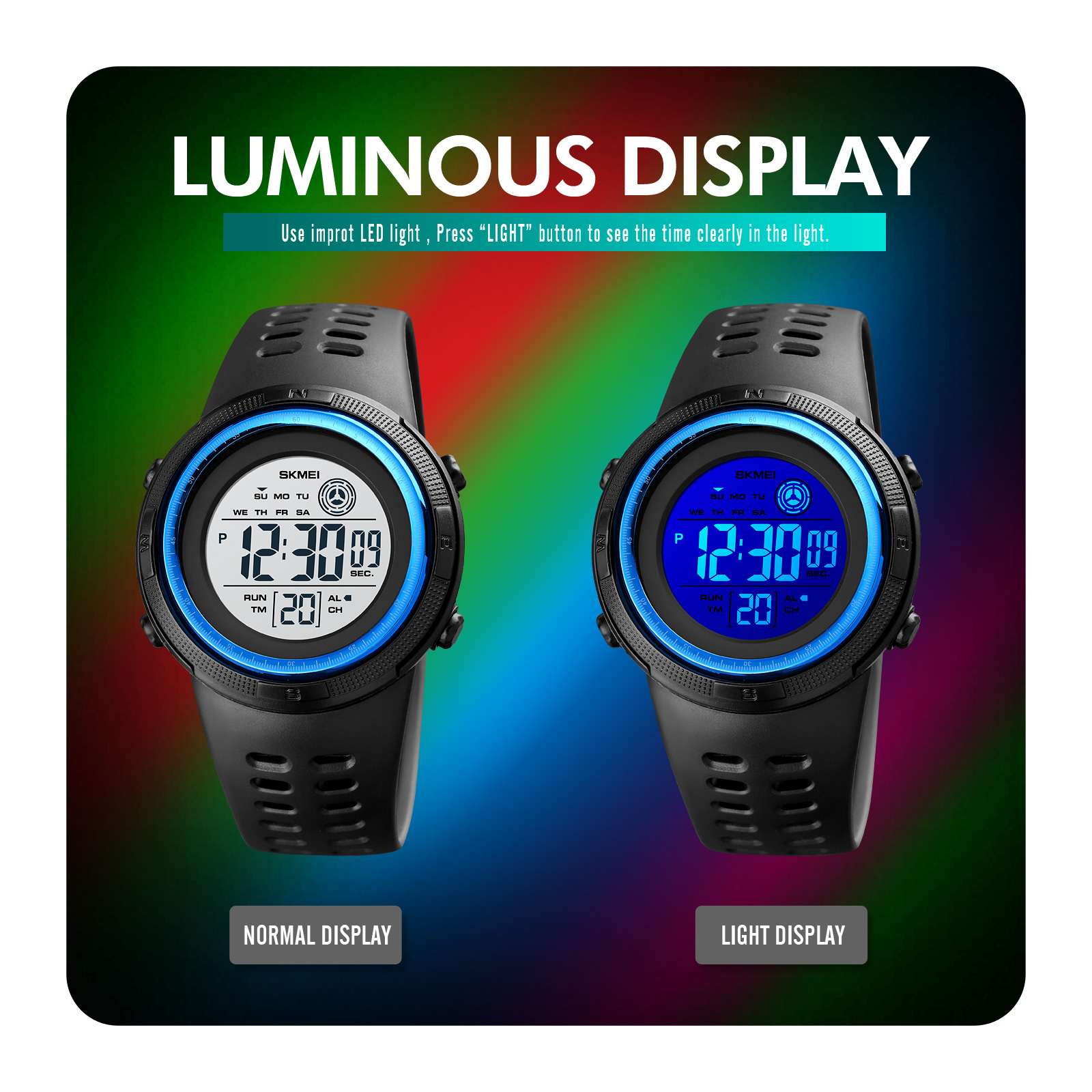digital watch unisex -Skmei Watch Manufacture Co.,Ltd