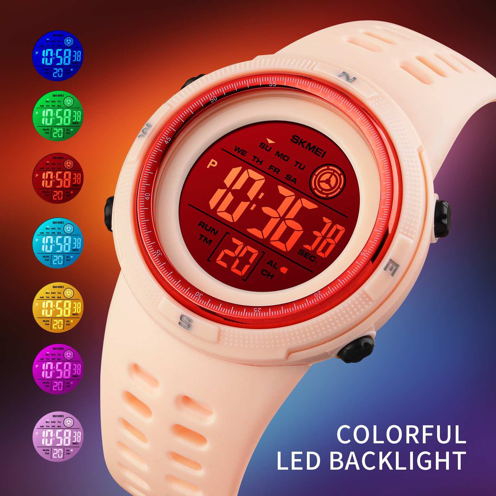 digital watch unisex -Skmei Watch Manufacture Co.,Ltd