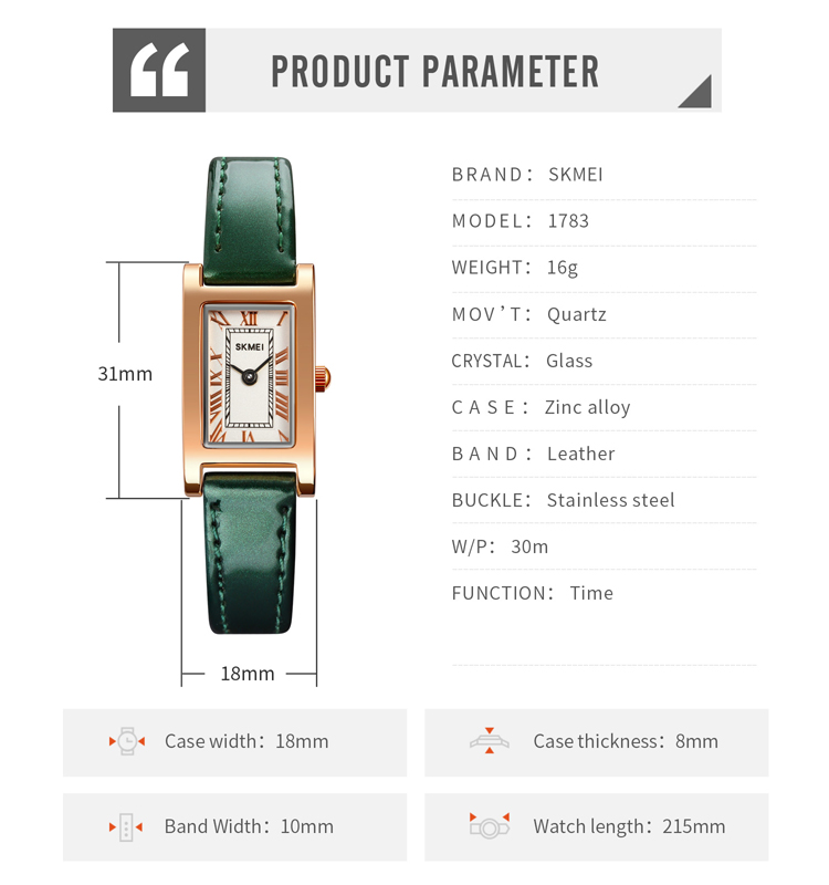 womens leather watch-Skmei Watch Manufacture Co.,Ltd
