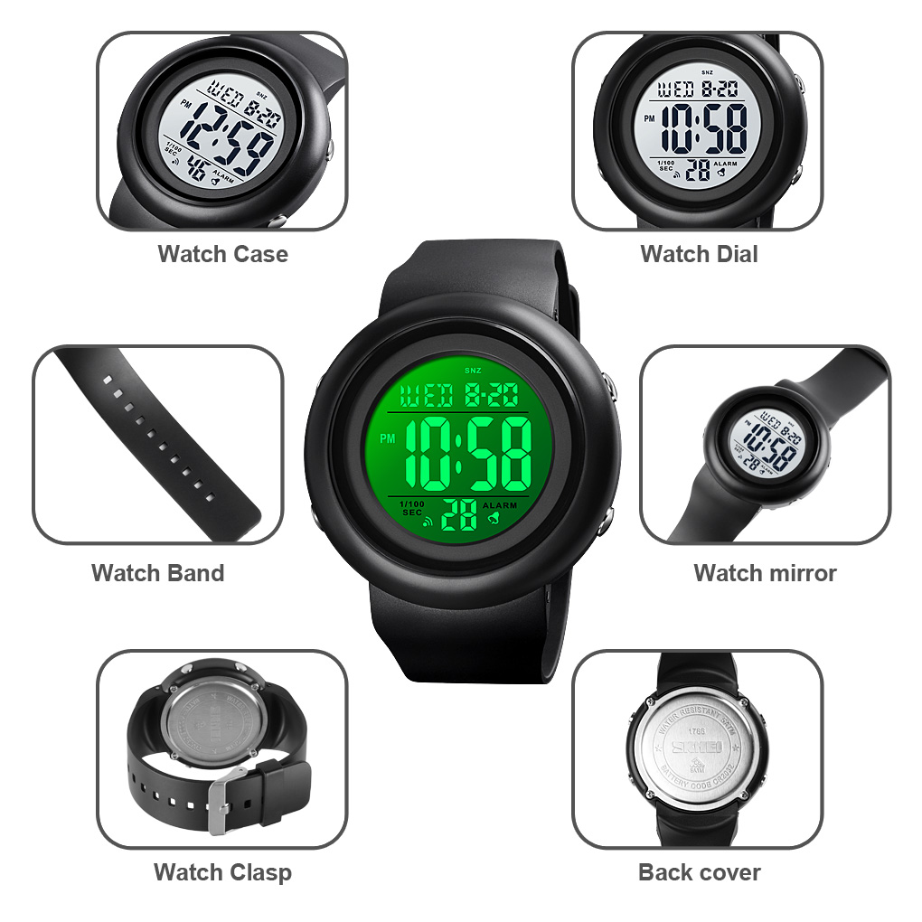 Big Display Digital Watch-Skmei Watch Manufacture Co.,Ltd