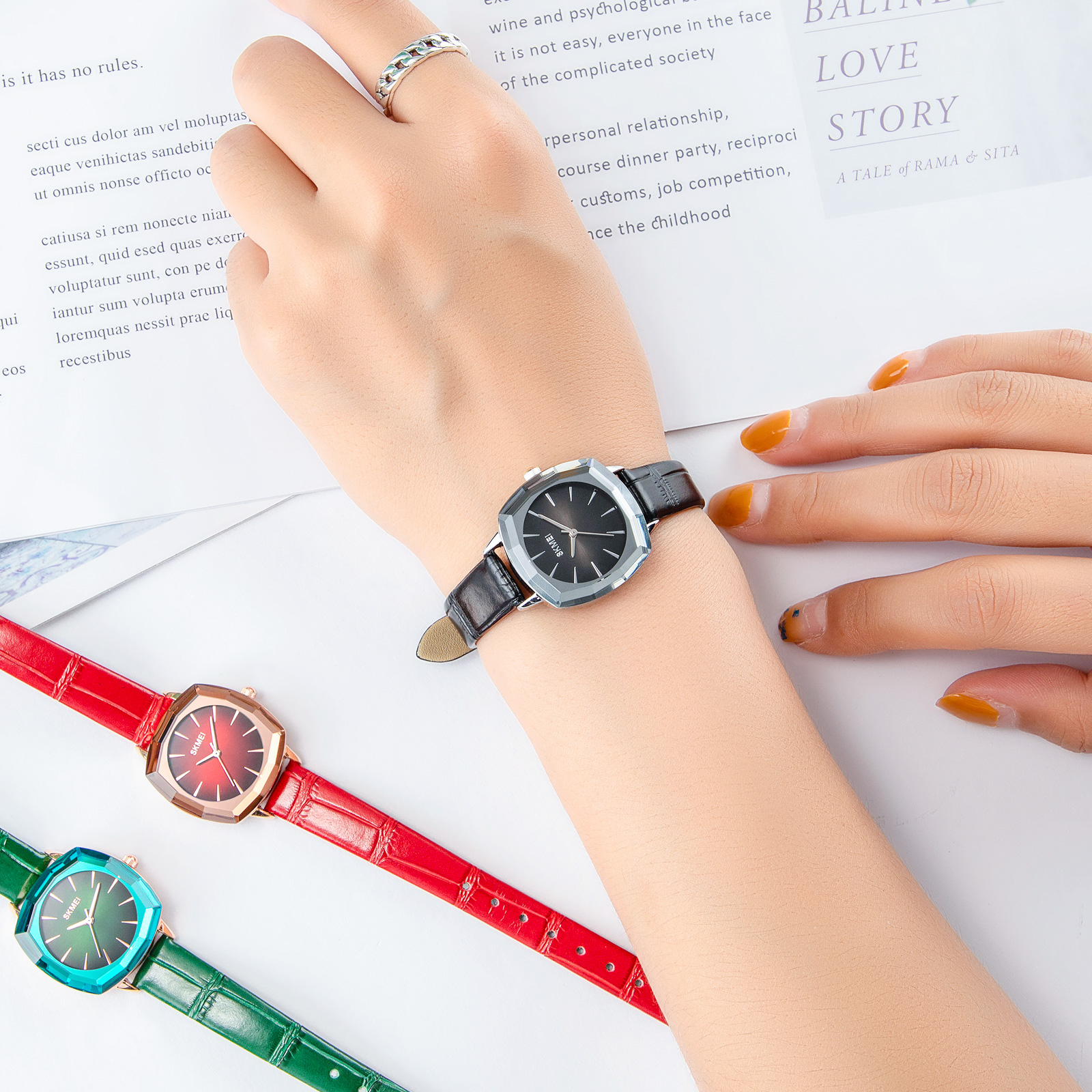 women wrist watch quartz-Skmei Watch Manufacture Co.,Ltd