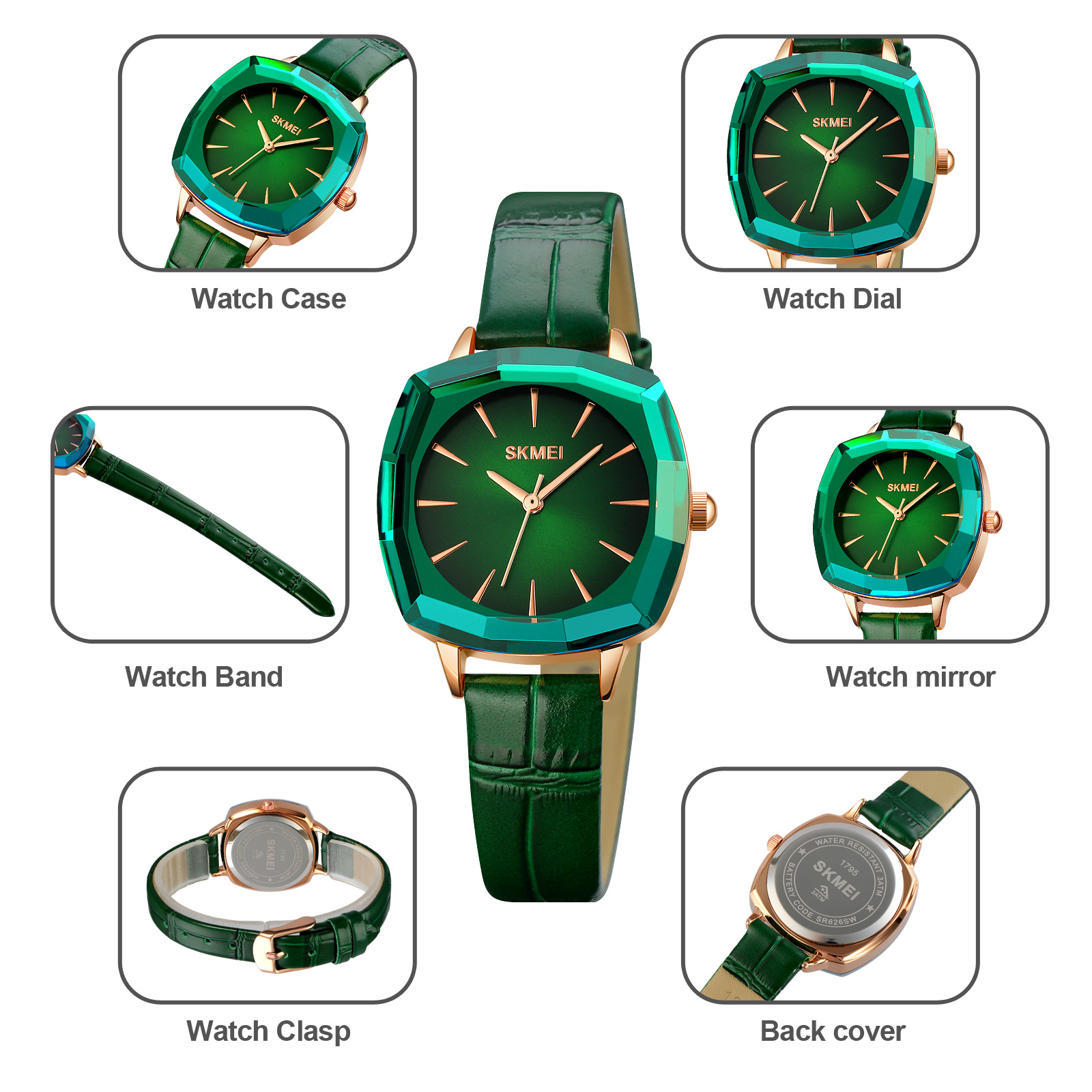 women wrist watch quartz-Skmei Watch Manufacture Co.,Ltd