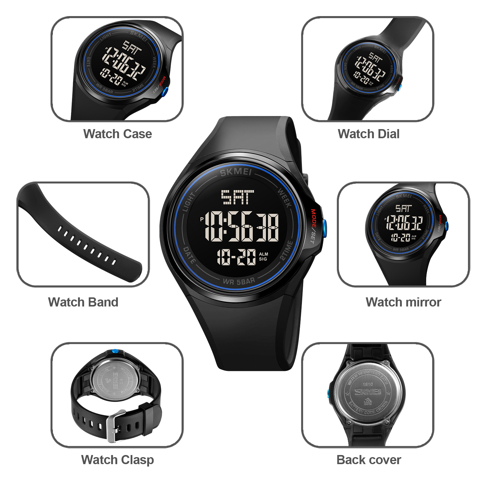 vendor of wholesale digital watches-Skmei Watch Manufacture Co.,Ltd