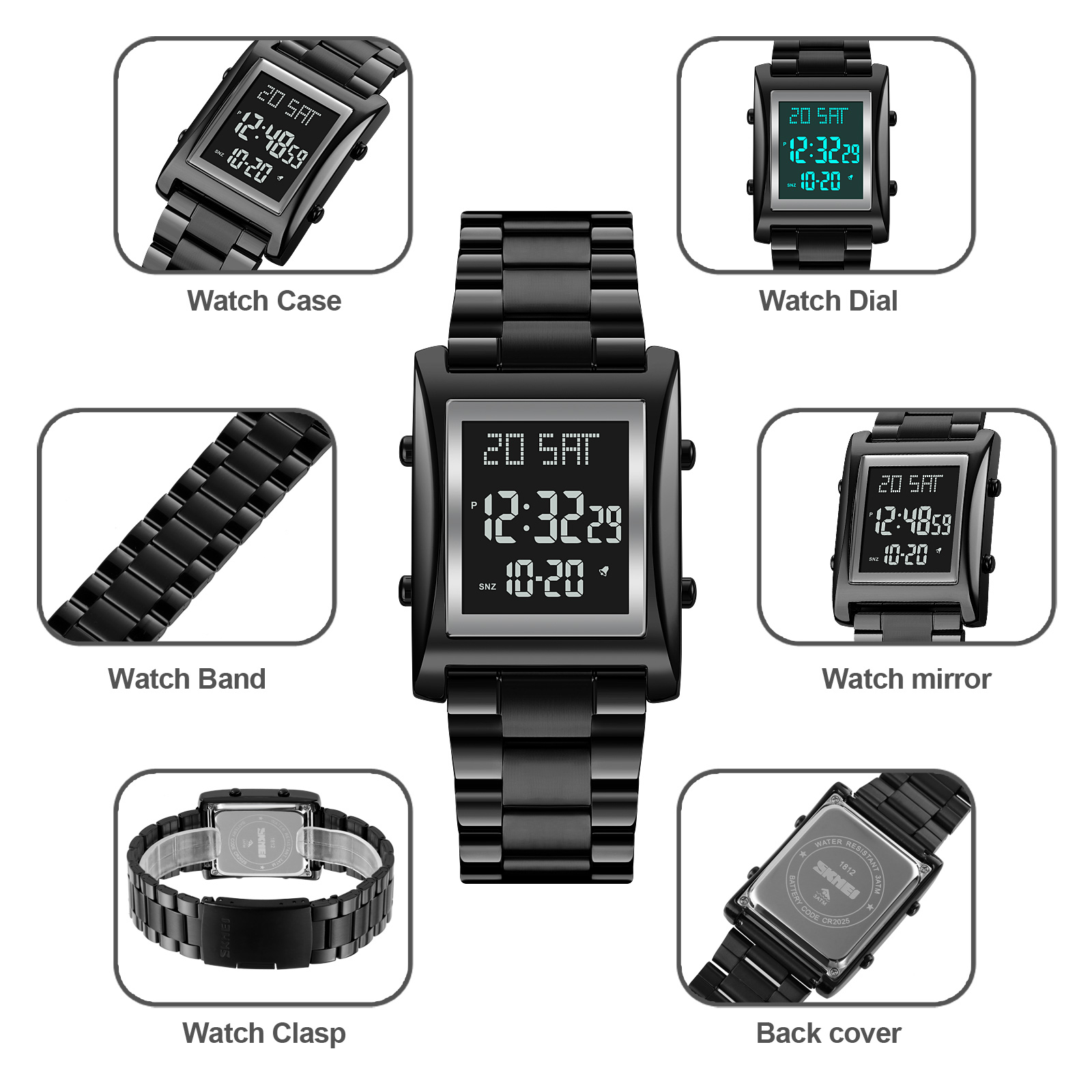 Digital Watches Men Wrist Wholesalers-Skmei Watch Manufacture Co.,Ltd