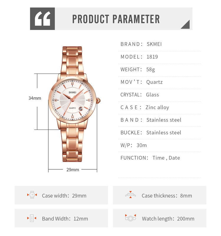 womens wrist watches-Skmei Watch Manufacture Co.,Ltd