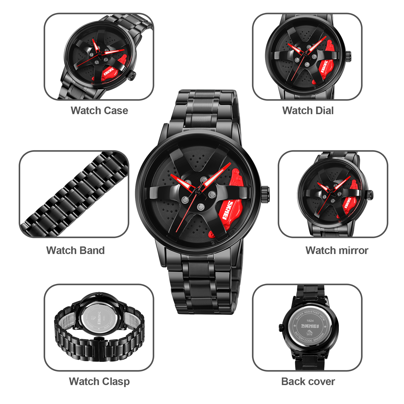car rim watch-Skmei Watch Manufacture Co.,Ltd