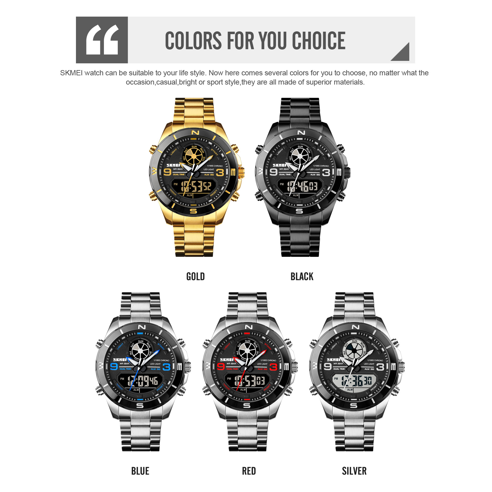 relojes varon-Skmei Watch Manufacture Co.,Ltd