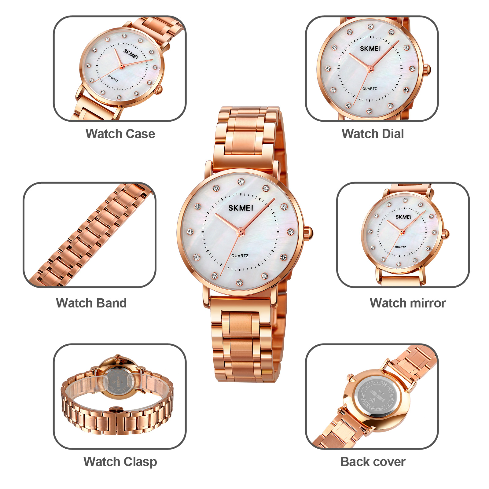 watch ladies modern women-Skmei Watch Manufacture Co.,Ltd