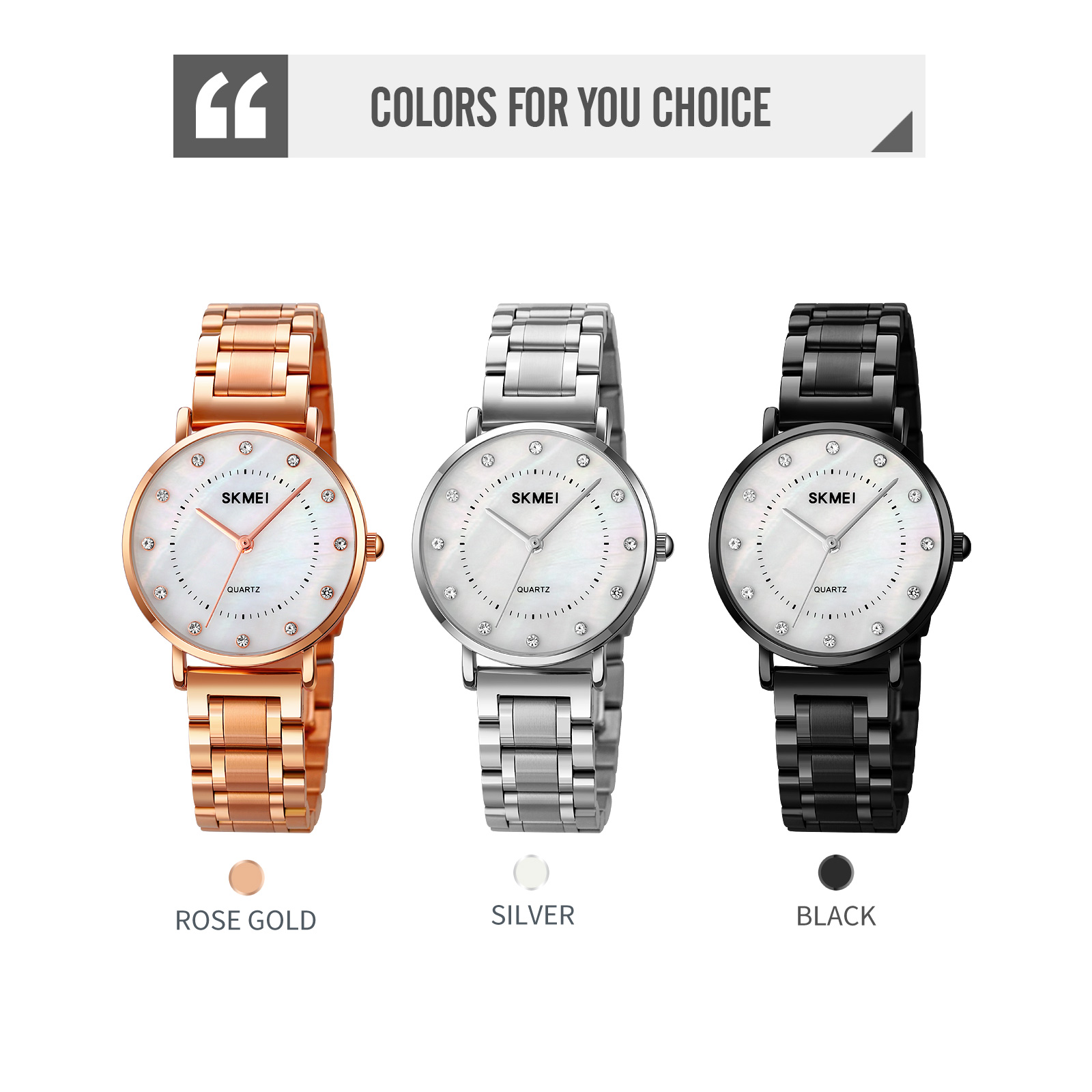 watch ladies modern women-Skmei Watch Manufacture Co.,Ltd