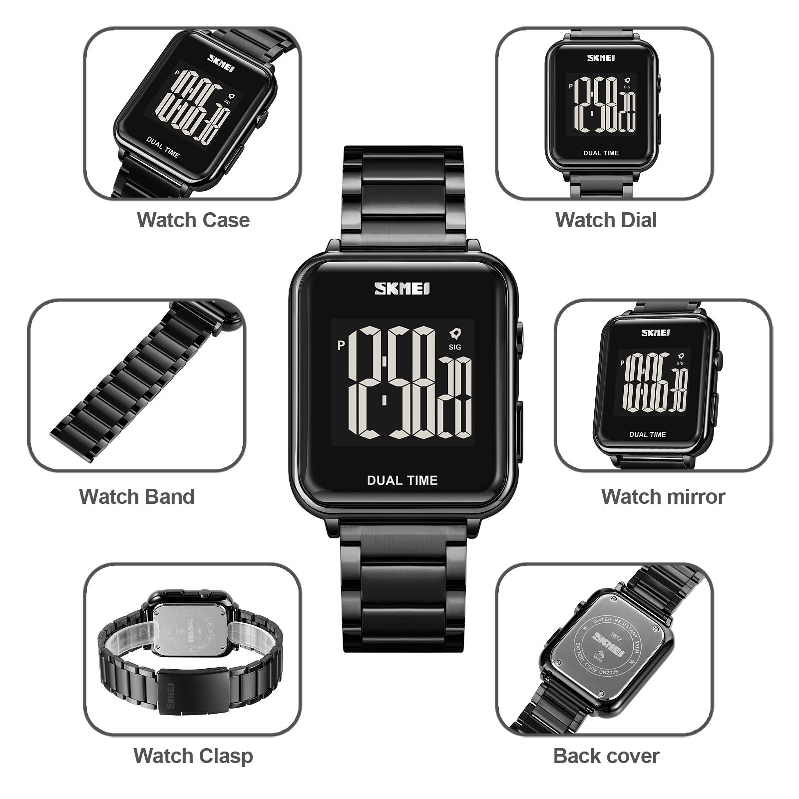 digital watch supplier in China-Skmei Watch Manufacture Co.,Ltd
