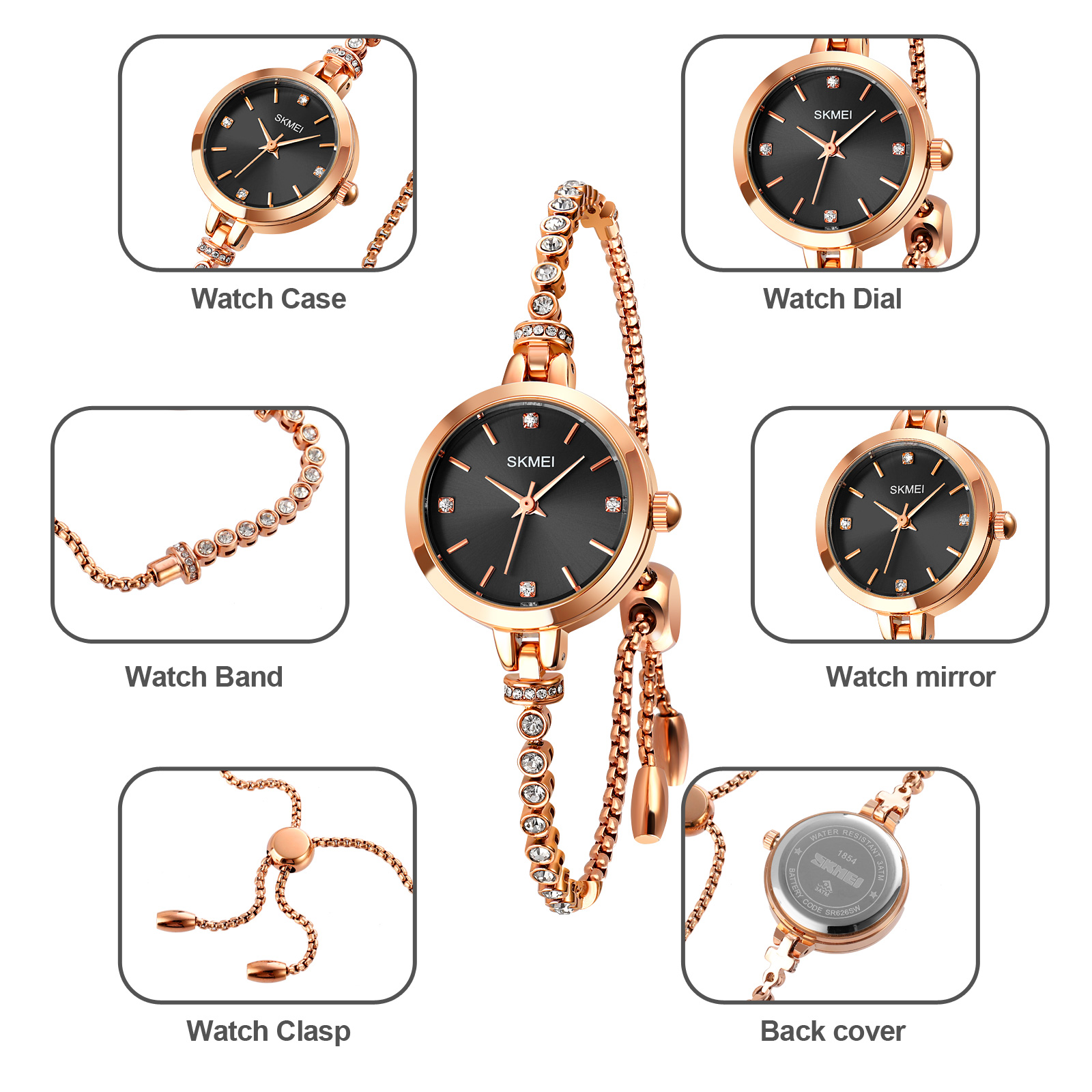 wrist watch for women-Skmei Watch Manufacture Co.,Ltd