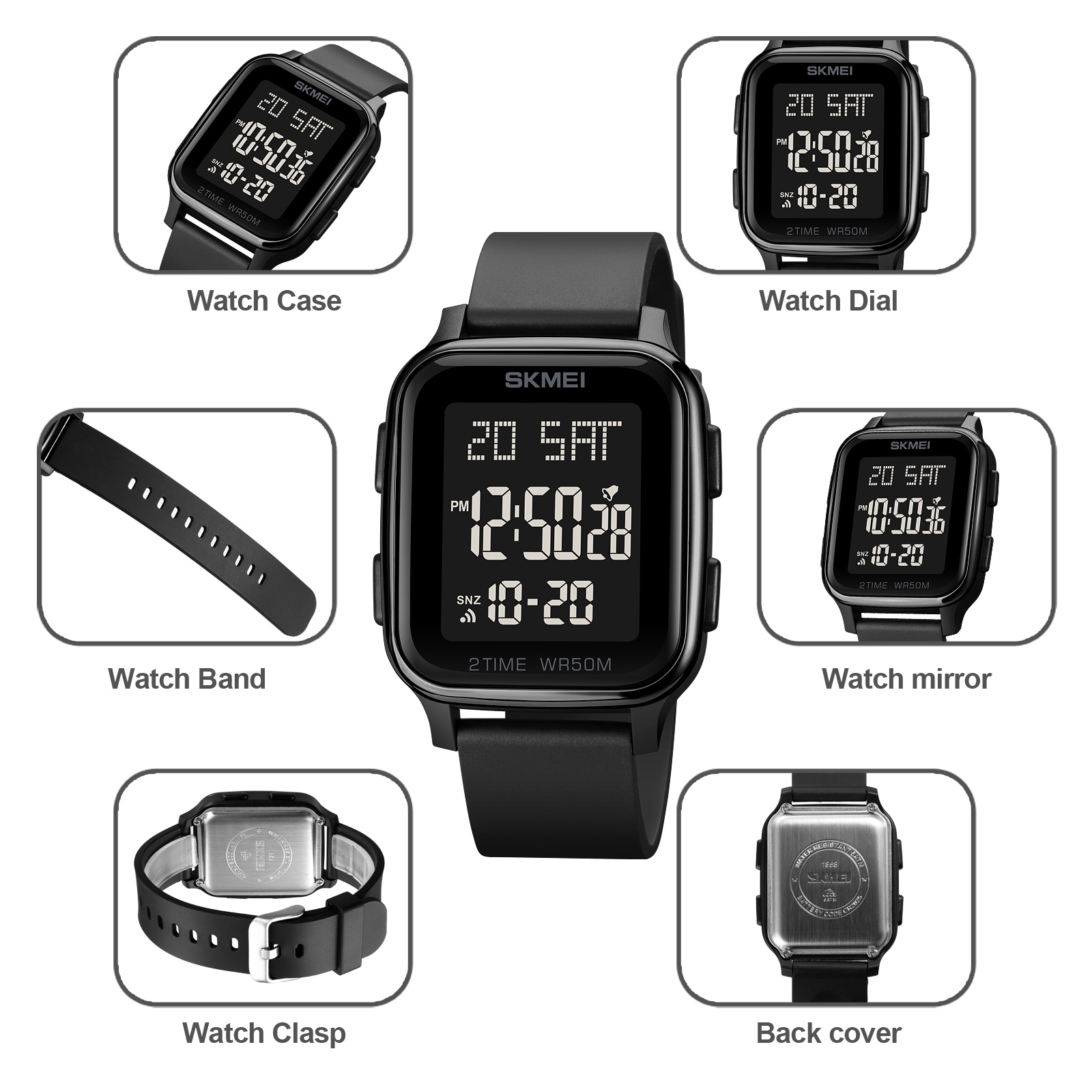 custom promotional digital watches-Skmei Watch Manufacture Co.,Ltd
