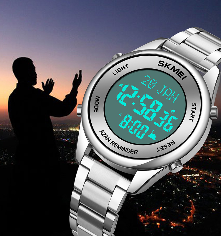 kiblah time watch-Skmei Watch Manufacture Co.,Ltd