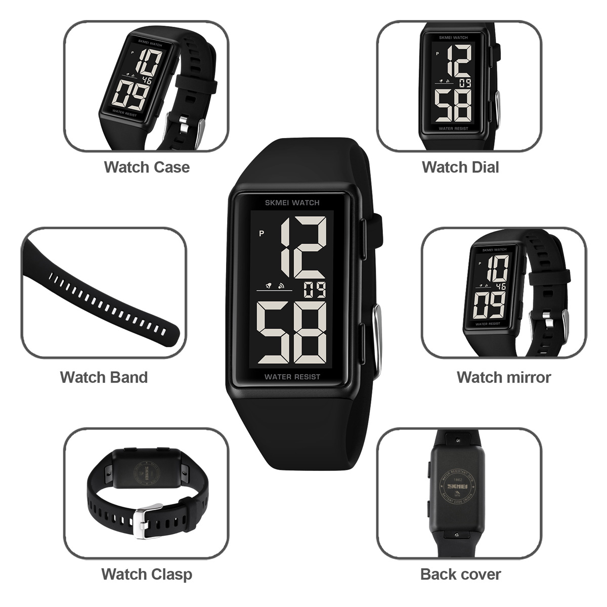 SKMEI Digital watch band-Skmei Watch Manufacture Co.,Ltd