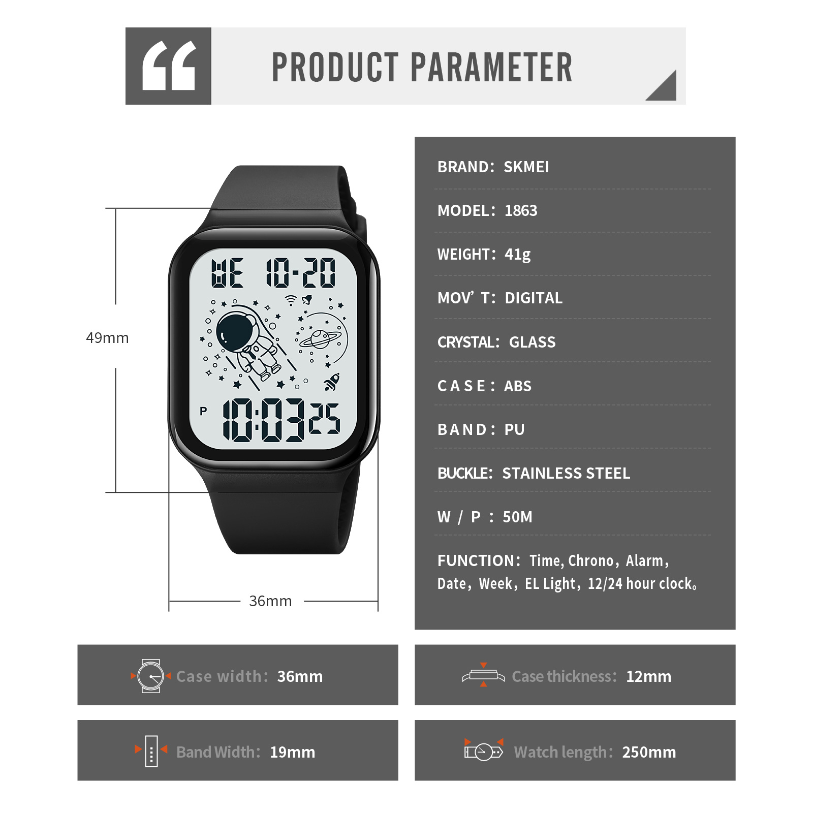 Digital Watch Wholesaler -Skmei Watch Manufacture Co.,Ltd