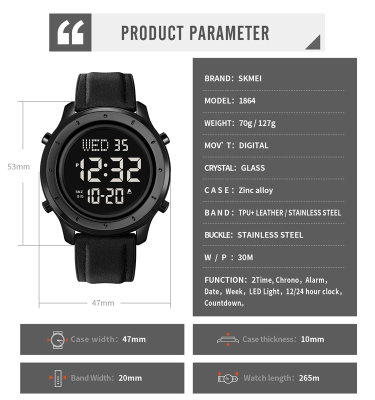 reliable watch supplier-Skmei Watch Manufacture Co.,Ltd