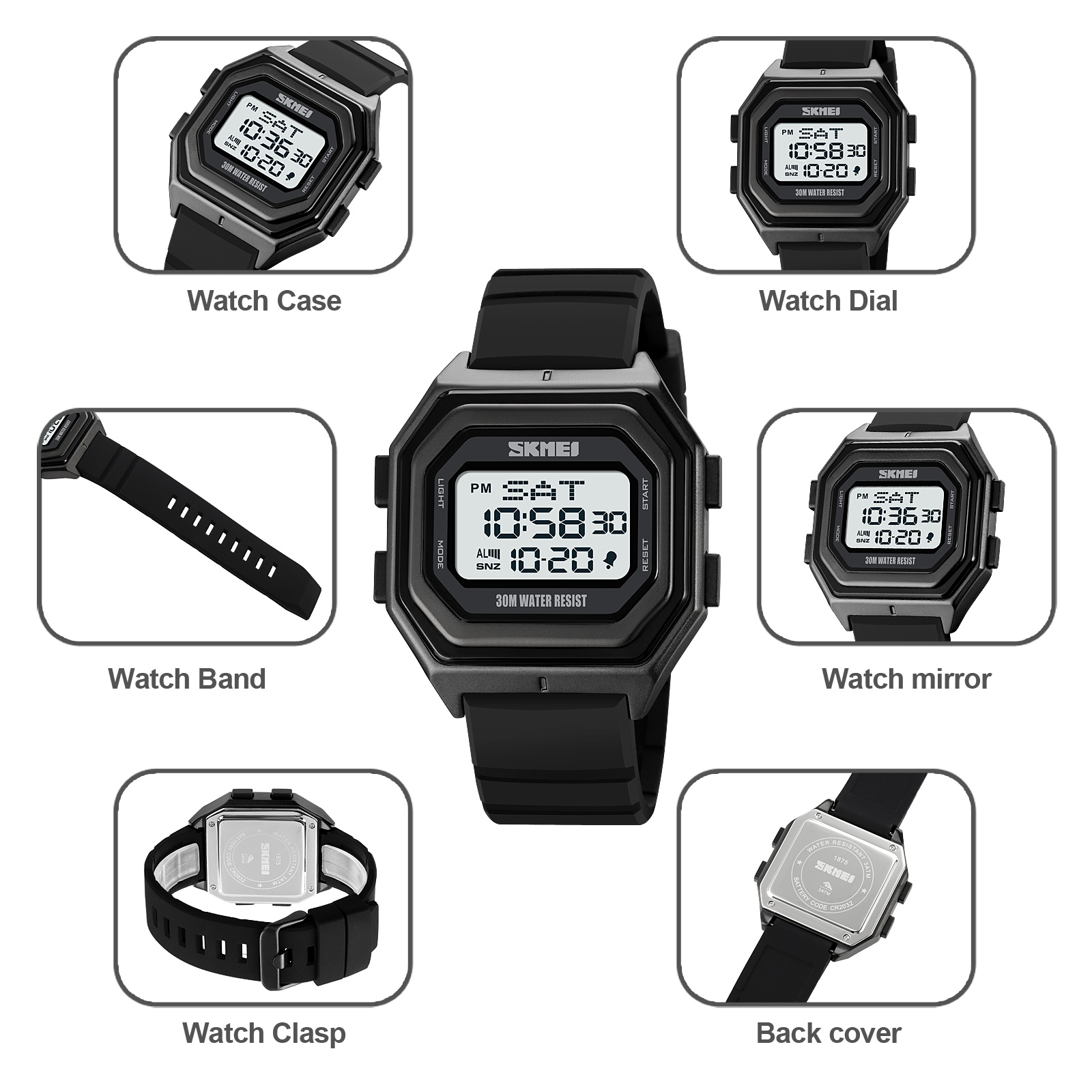 LCD Watches-Skmei Watch Manufacture Co.,Ltd