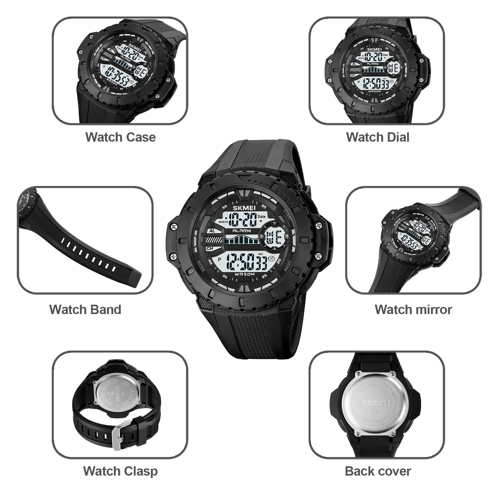 manufacturer of digital watch-Skmei Watch Manufacture Co.,Ltd