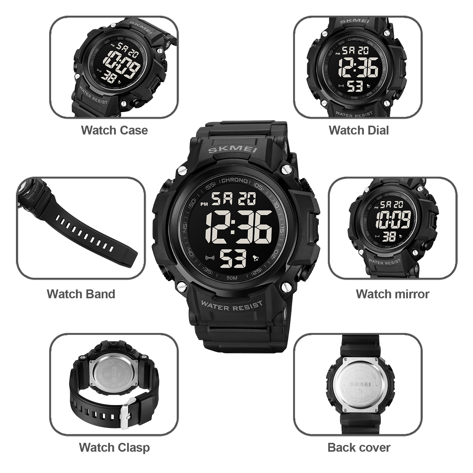 customized digital watches-Skmei Watch Manufacture Co.,Ltd