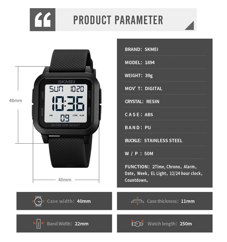 promotional wristwatches-Skmei Watch Manufacture Co.,Ltd