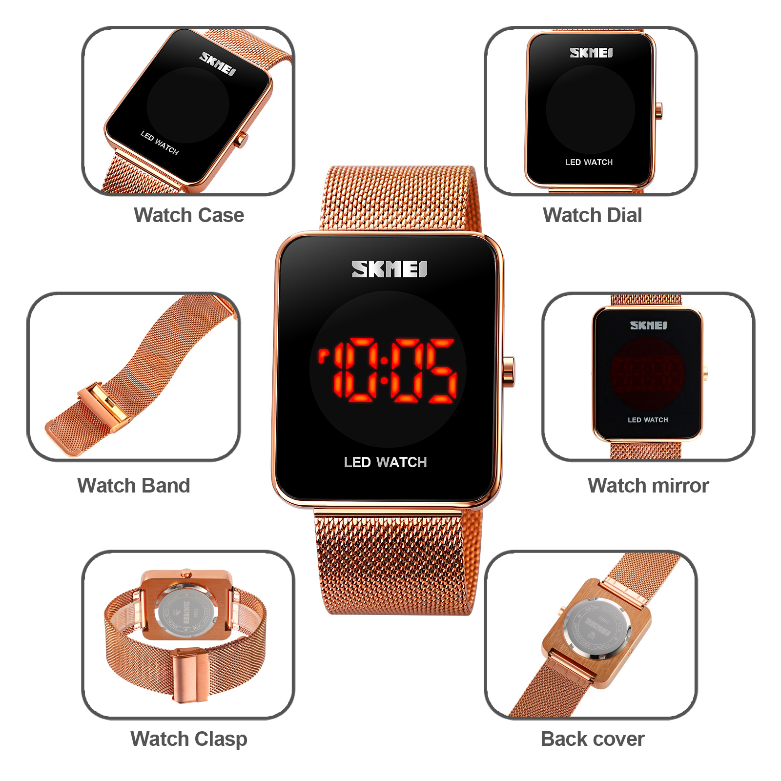 led wristwatch wholesaler-Skmei Watch Manufacture Co.,Ltd