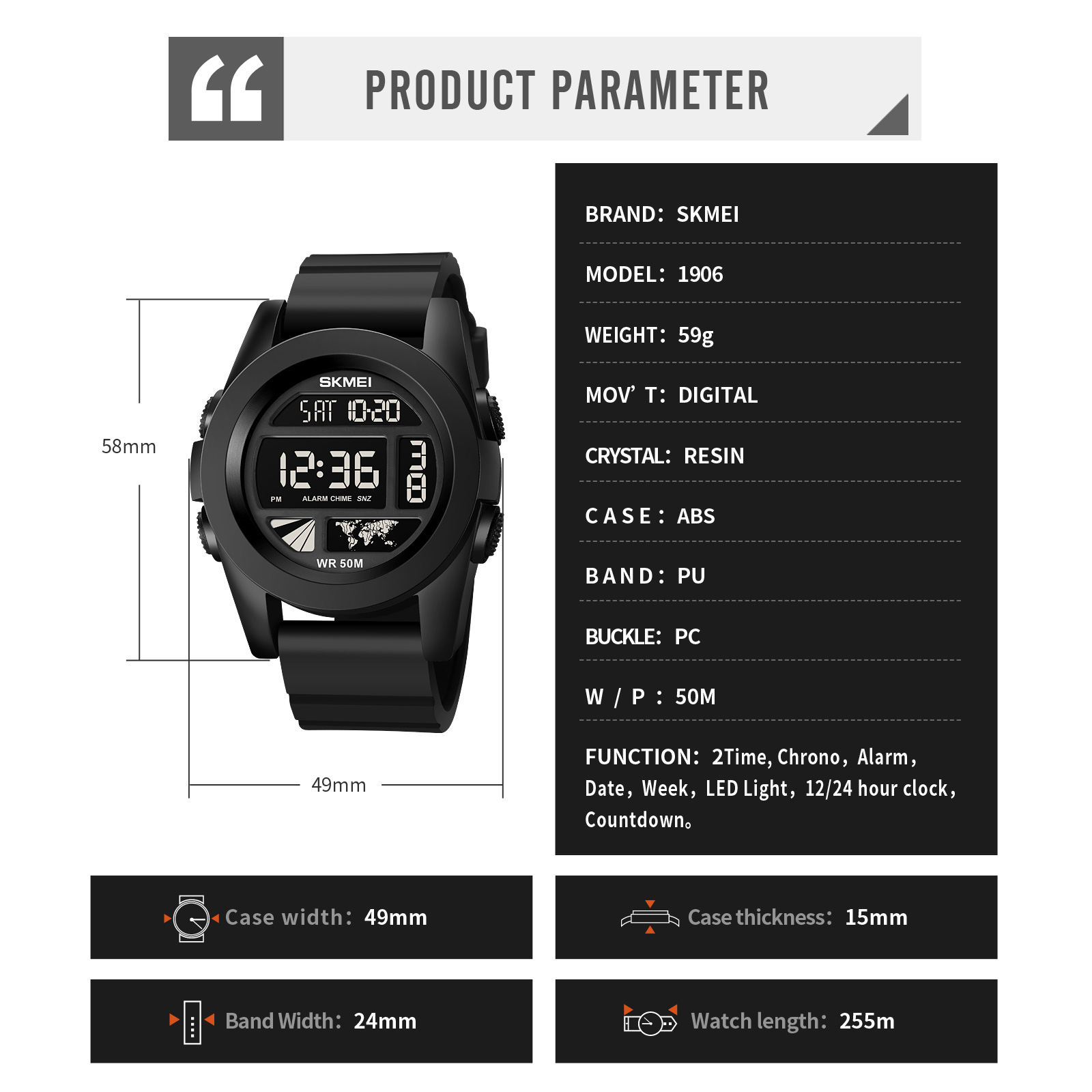 waterproof watches-Skmei Watch Manufacture Co.,Ltd
