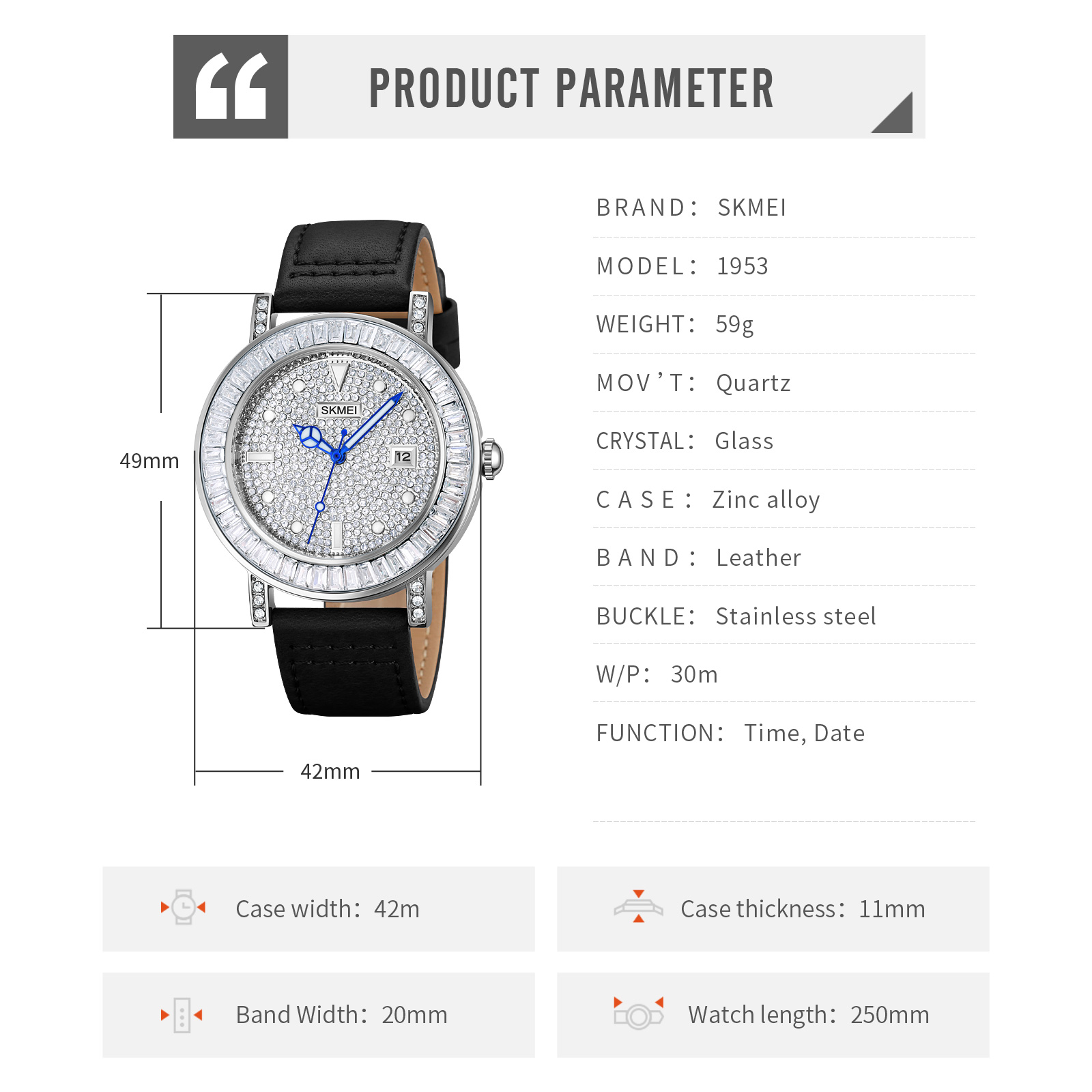 luxury watch women-Skmei Watch Manufacture Co.,Ltd