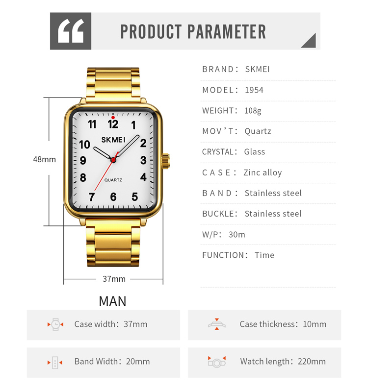 wrist watch for couple-Skmei Watch Manufacture Co.,Ltd