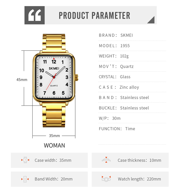 wrist watch for couple-Skmei Watch Manufacture Co.,Ltd