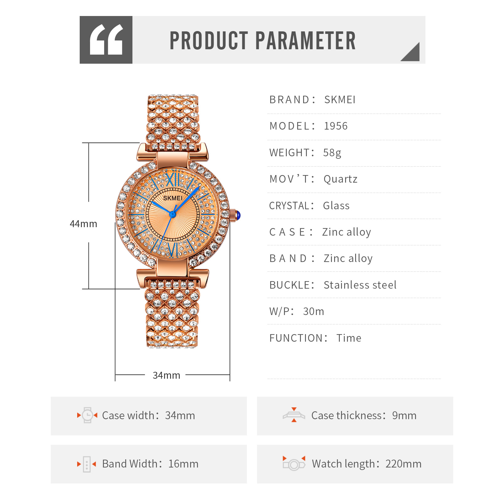 fashion wrist watch wholesale-Skmei Watch Manufacture Co.,Ltd