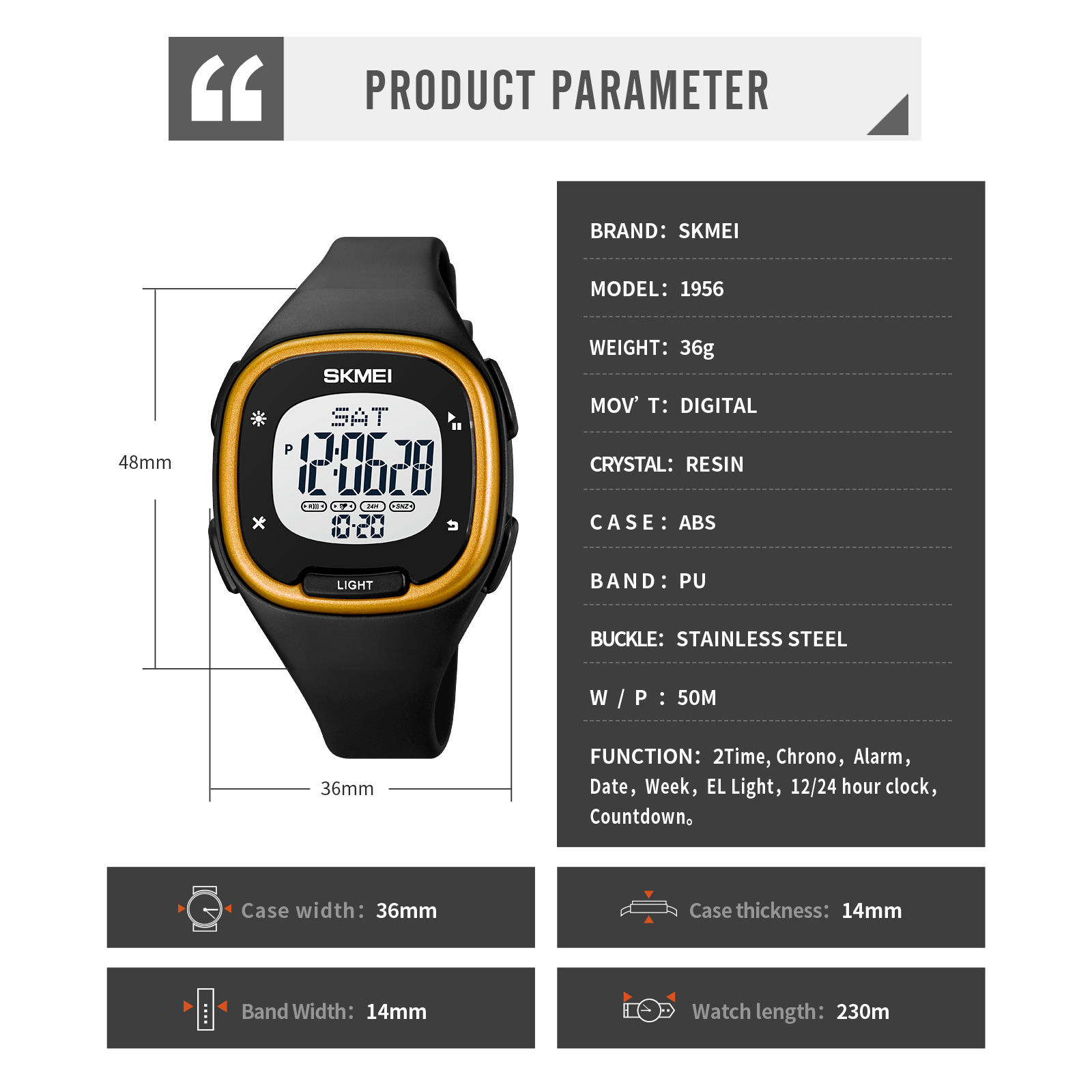  professional watch factory-Skmei Watch Manufacture Co.,Ltd