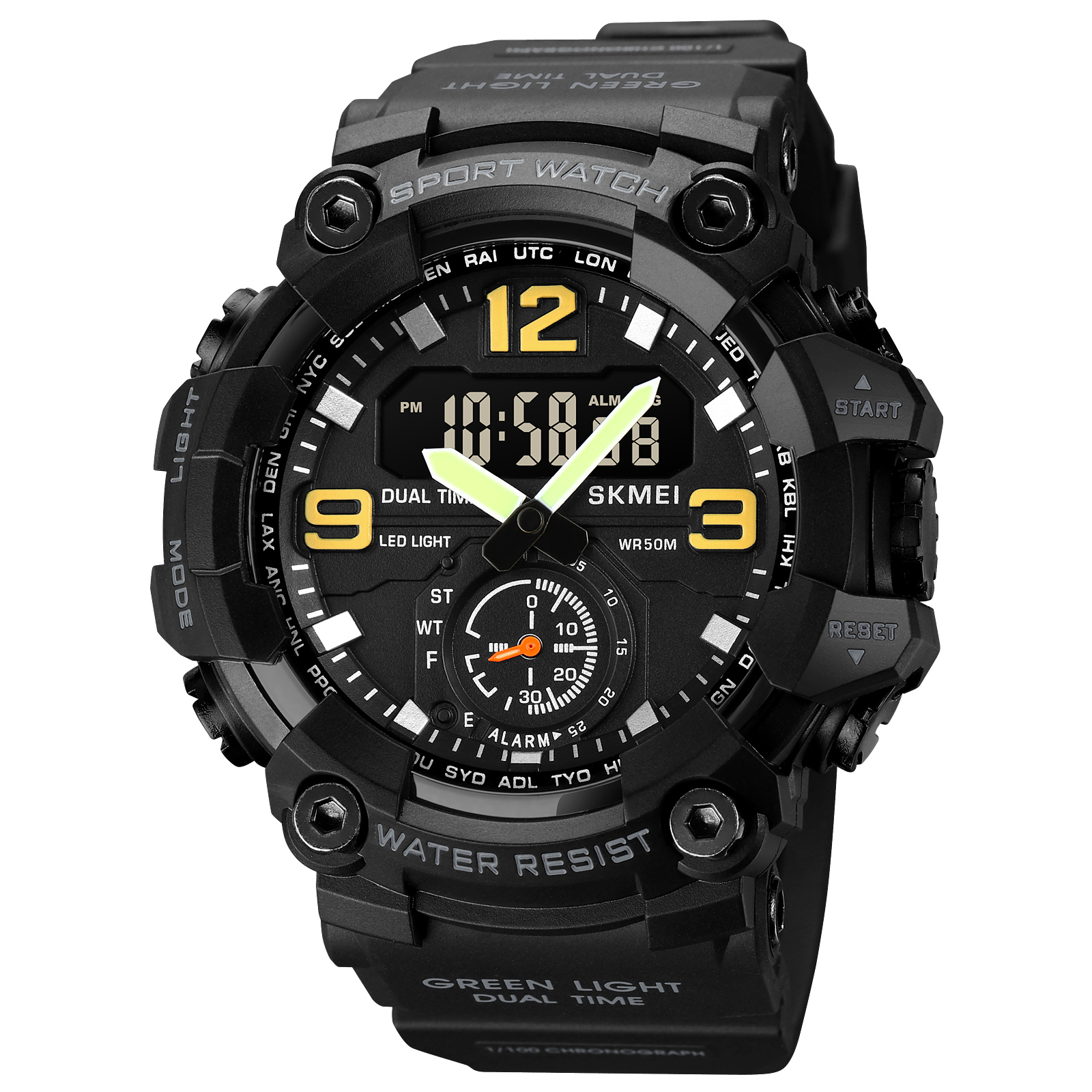 digital analogue watch-Skmei Watch Manufacture Co.,Ltd