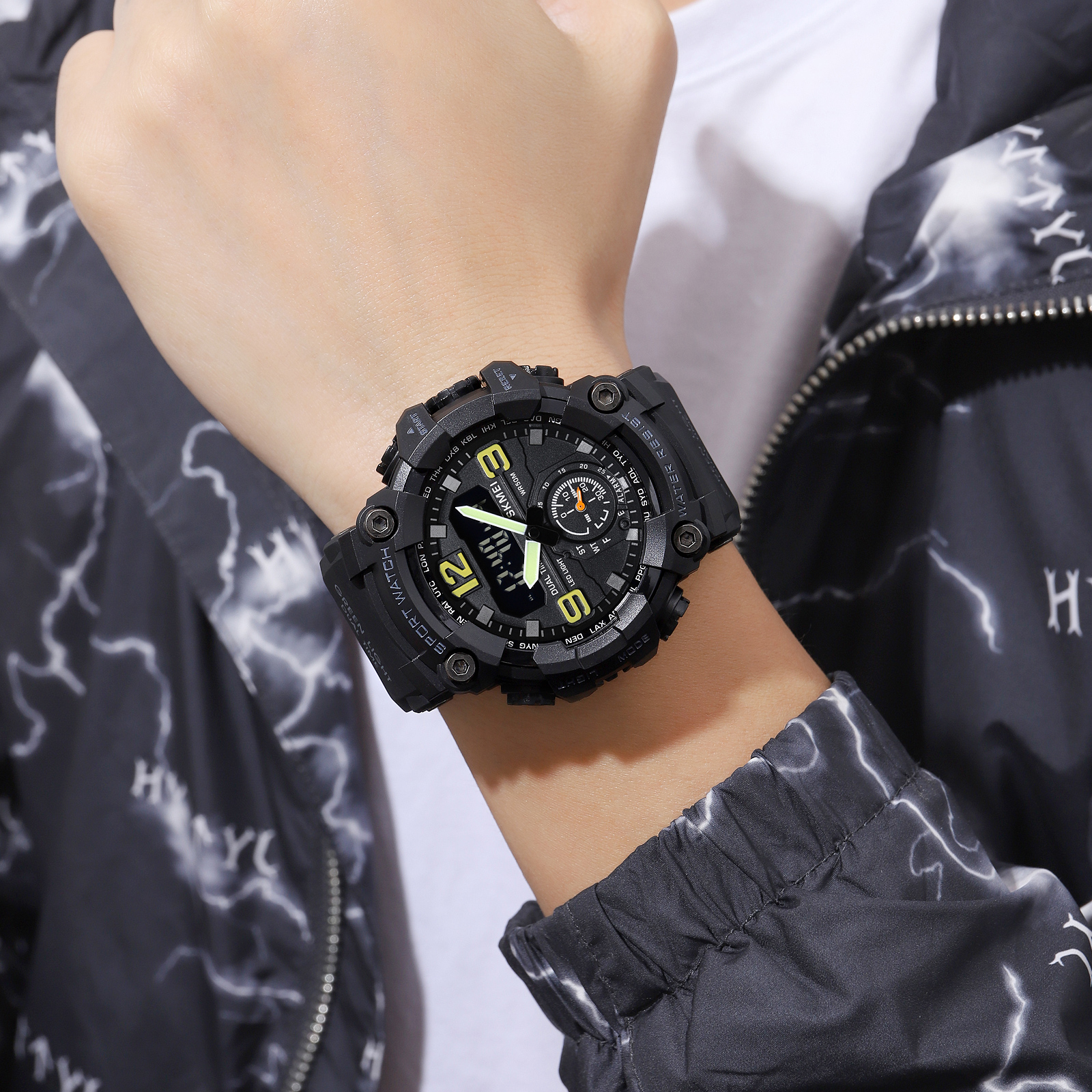 digital analogue watch-Skmei Watch Manufacture Co.,Ltd