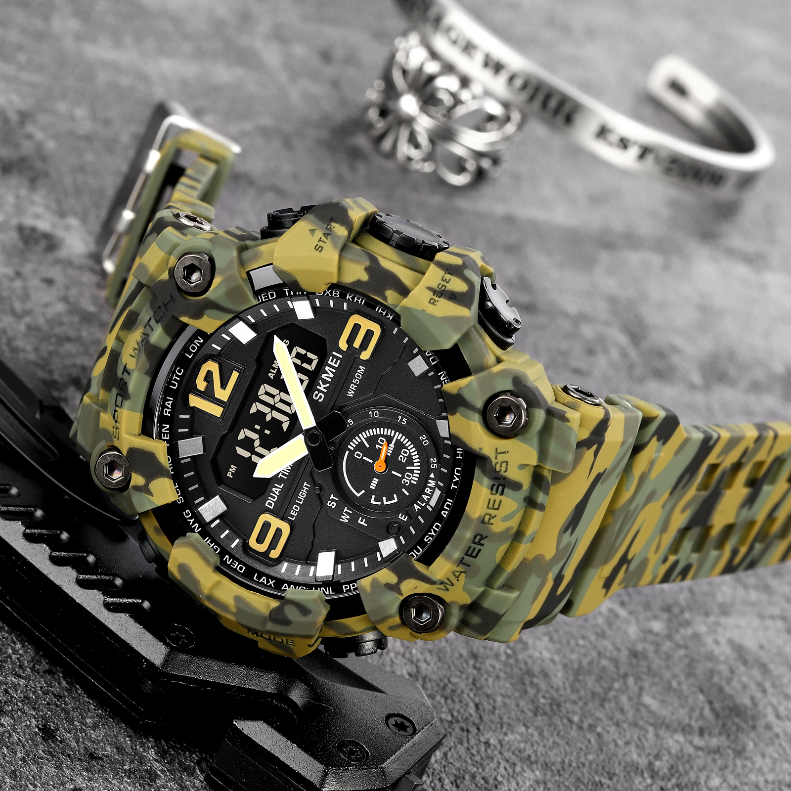 digital analogue watch-Skmei Watch Manufacture Co.,Ltd