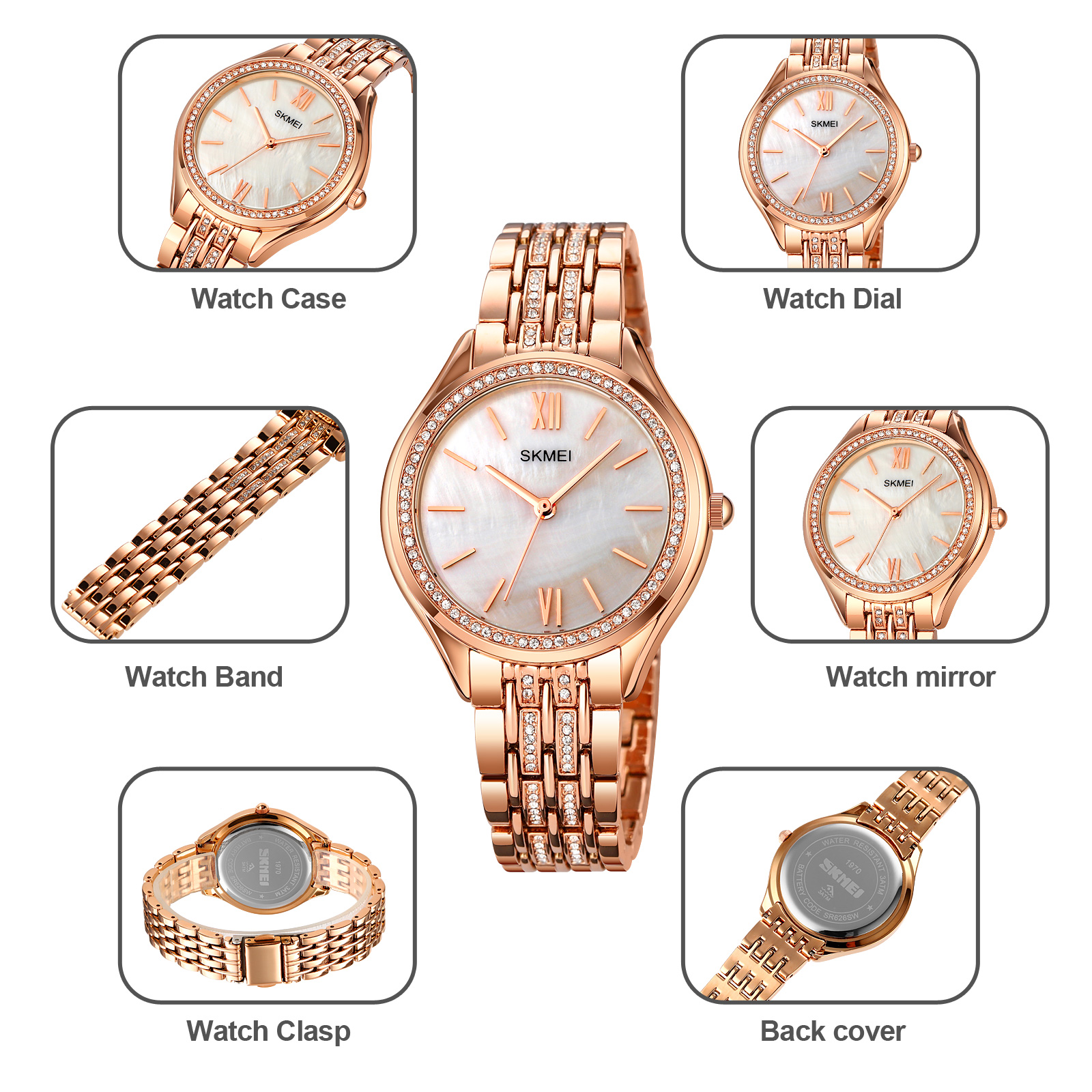 women wrist watchSkmei Watch Manufacture Co.,Ltd