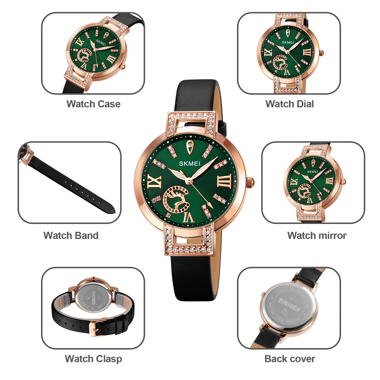 women watches-Skmei Watch Manufacture Co.,Ltd