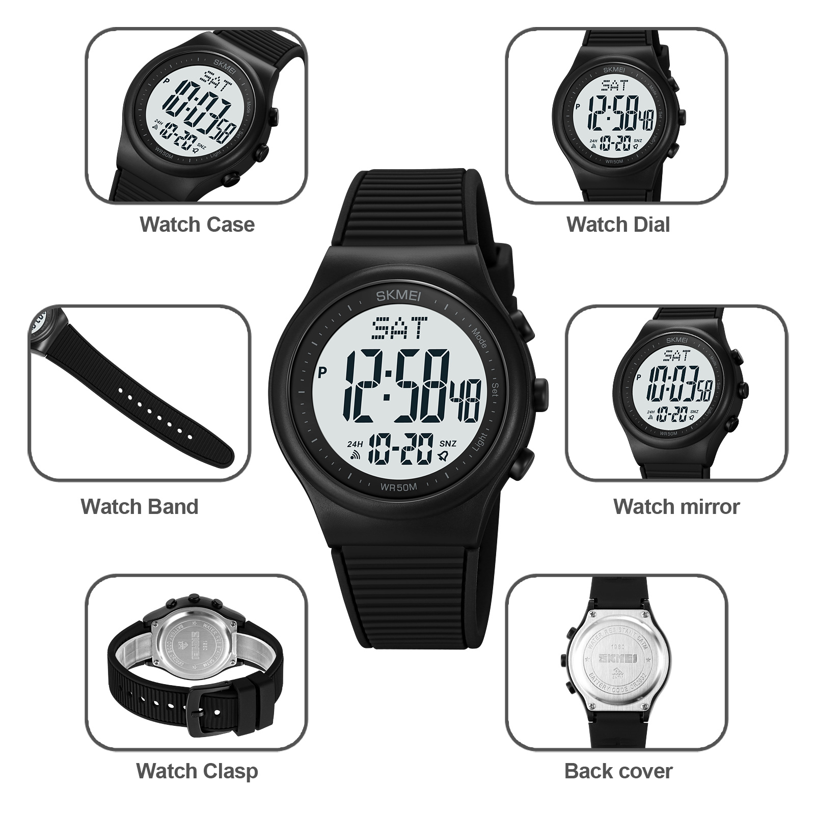 Digital Watches supplier-Skmei Watch Manufacture Co.,Ltd