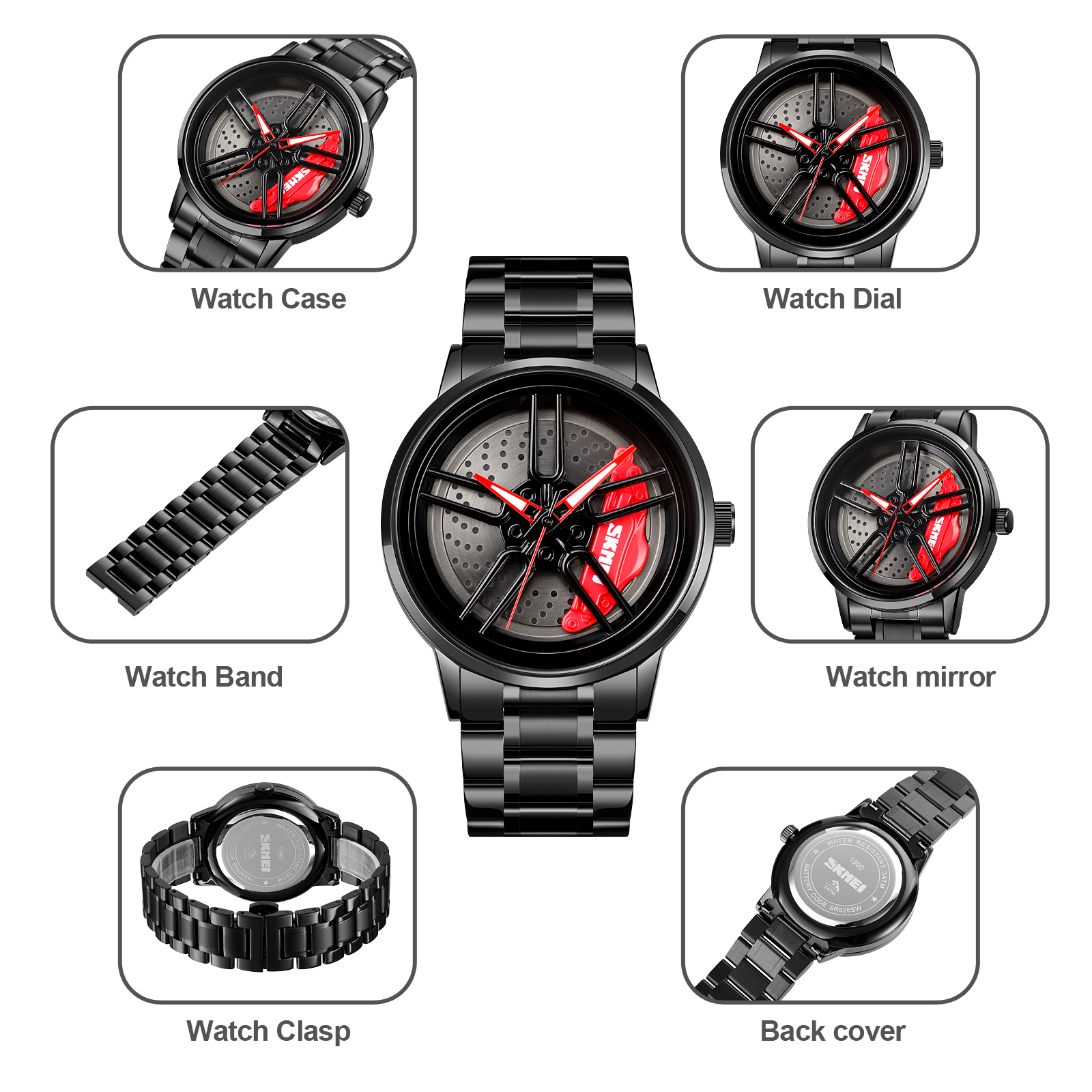Rim watch-Skmei Watch Manufacture Co.,Ltd