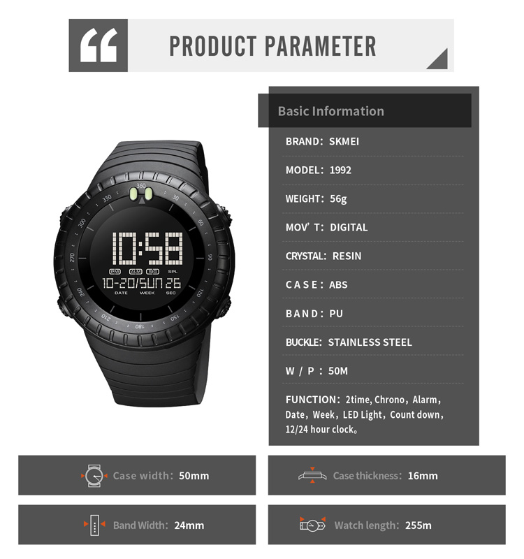 OEM Digital Watch-Skmei Watch Manufacture Co.,Ltd