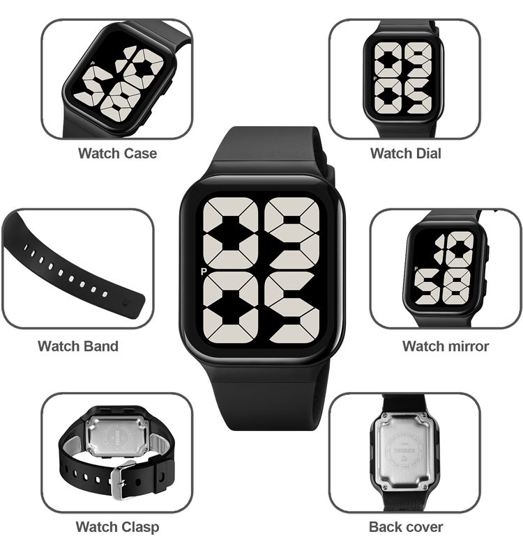 Big number digital watch-Skmei Watch Manufacture Co.,Ltd