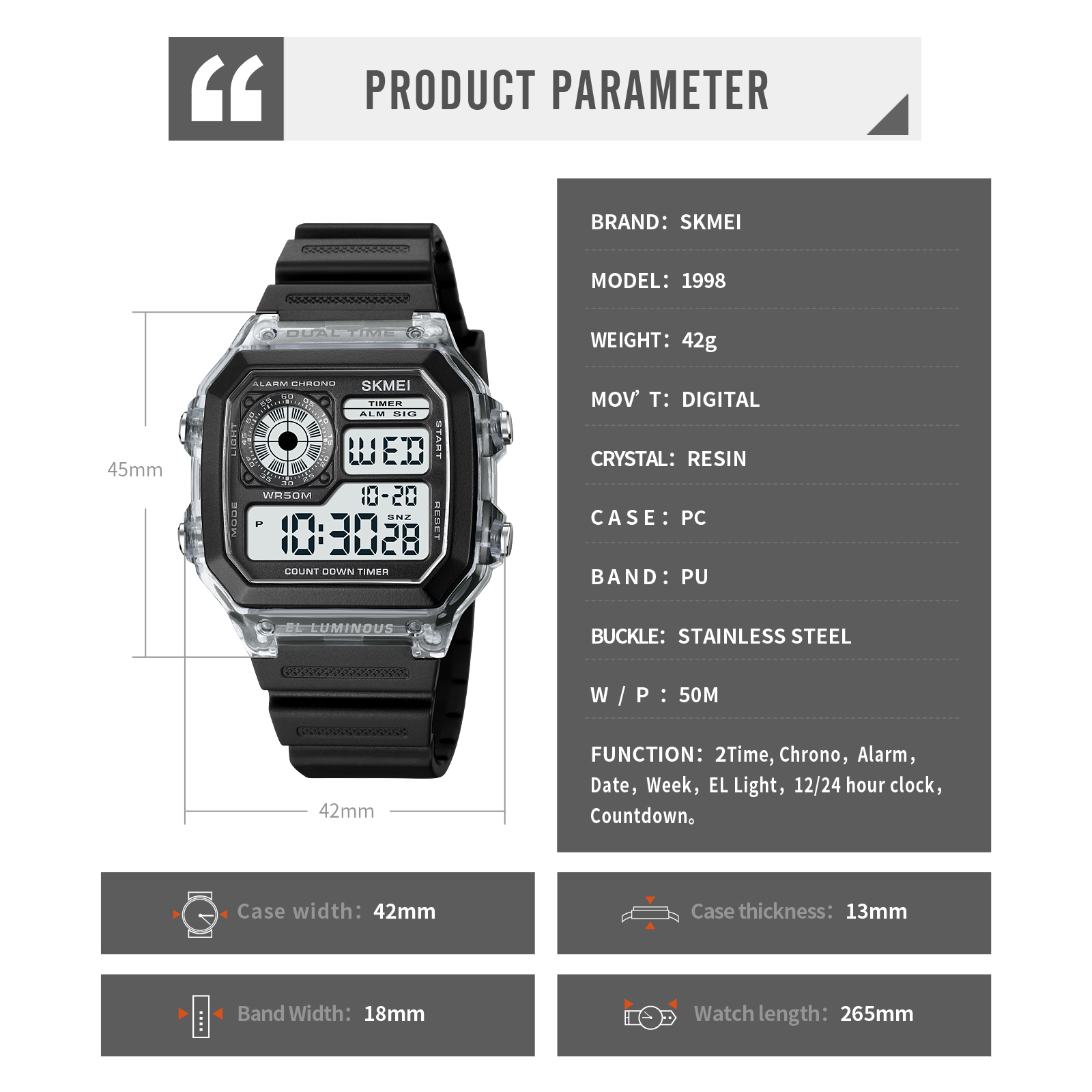 wholesale watches-Skmei Watch Manufacture Co.,Ltd