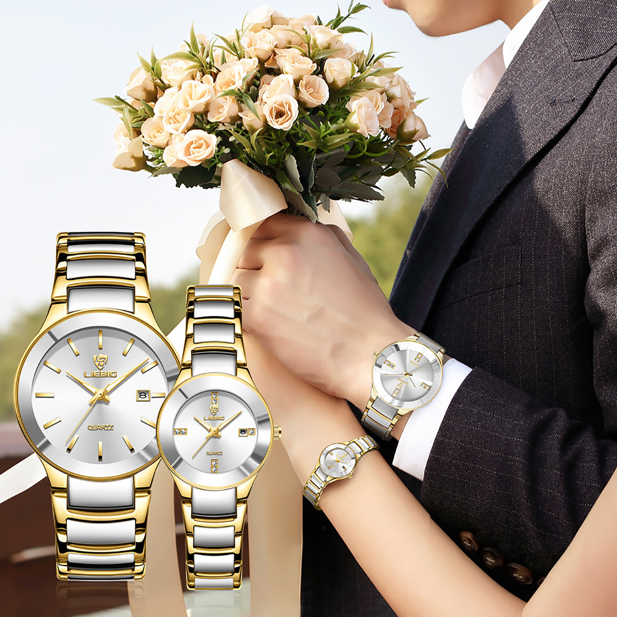 L1034-Man and Women Watches