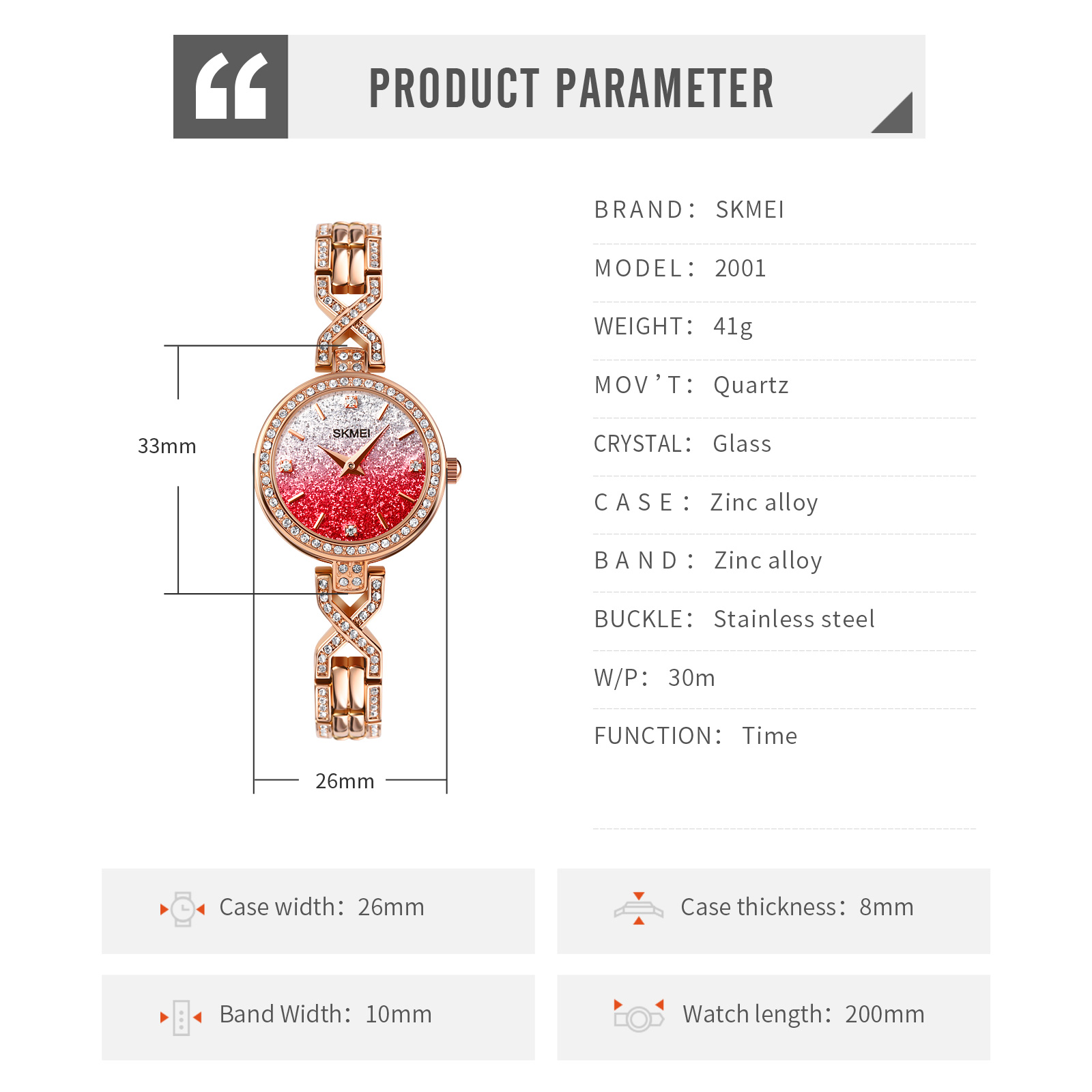 reloj de pulsera-Skmei Watch Manufacture Co.,Ltd