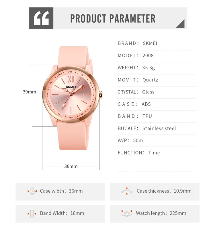 SKMEI ladie watch-Skmei Watch Manufacture Co.,Ltd